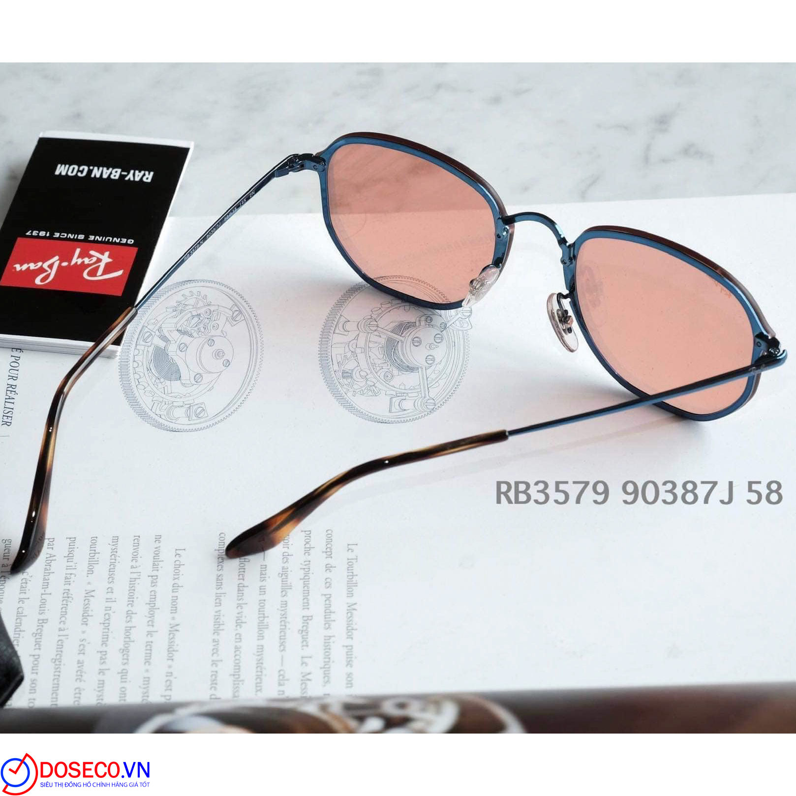 Ray Ban Blaze Hexagonal RB3579 90387J 58